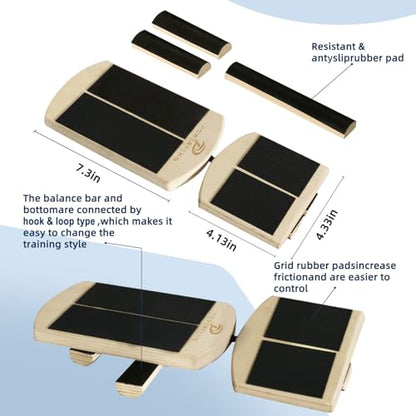 Ankle Foot Balance Board, Foot Stability Therapy Balance Trainer, Sprained Balance Board Plantar Fasciitis Relief