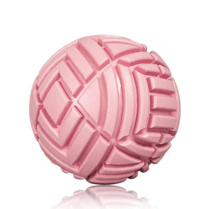 TETOP Fitness Muscle Massage Ball, 3.15in, Therapy Ball for Trigger Point Massage, Trigger Point Ball for Myofascial Release, Mobility Ball for Exercise & Recovery (Pink) - color: Pink