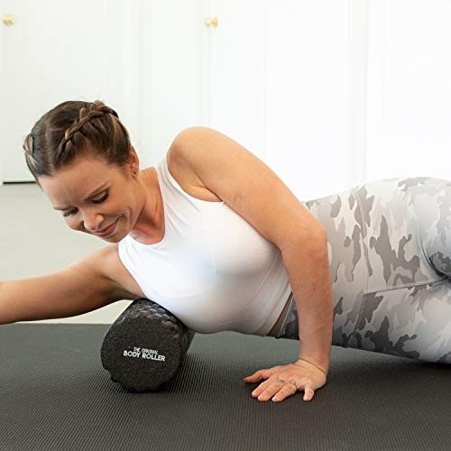 The Original Body Roller High Density Foam Roller for Exercise & Recovery - color: Black