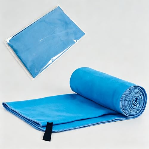 Microfiber Quick Dry Sports Towels, Absorbent Gym Towels, Lightweight Portable Sweat Towels for Yoga, Travel & Outdoor Sports (Blue,30 * 30cm) - color: Blue, size: Small