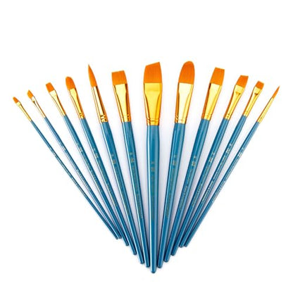 Royal Brush Manufacturing Royal and Langnickel Zip N' Close 12-Piece Brush Set in Vinyl Pouch