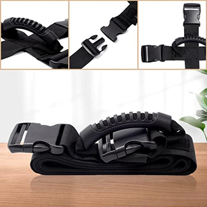 Box Carrying Strap with Handle, Handheld Belt for Safely Moving and Lifting Heavy Boxes, Adjustable Belt, Cross Style Carry Straps, Suitable for Groceries, Luggage(118.1 inch) - size: 118.1 inch (Cross-shaped)