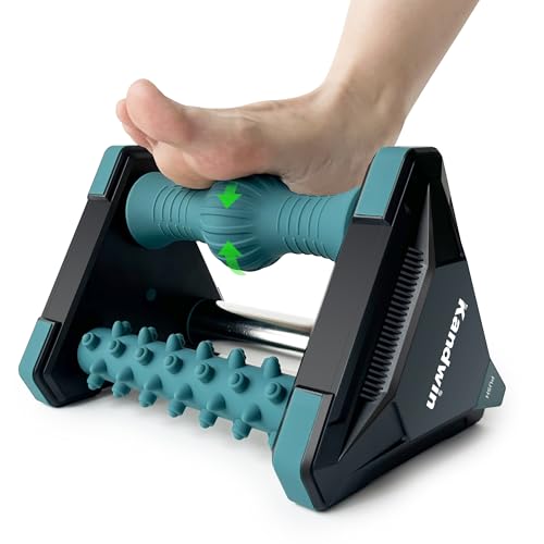 Icing Plantar Fasciitis Relief Foot Roller Massager, Green - color: Mars Green