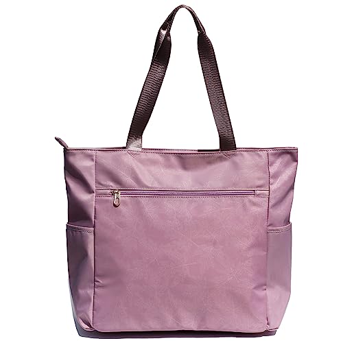 ESVAN Original Floral Tote Bag Large Shoulder Bag with Multi Pockets for Gym Travel Beach Daily Bags - color: A5