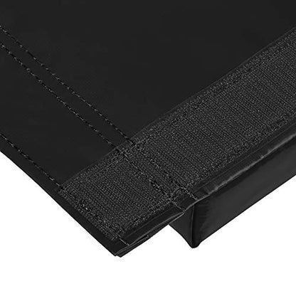 We Sell Mats Gymnastics Mat, Folding Tumbling Mat, Portable with Hook & Loop Fasteners - color: Black, size: 4 ft x 8 ft x 1.5 in