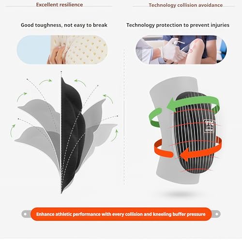 1 Pair Soft Foam Knee Pads, Shock Absorbing Support Unisex - size: Large (38-44 CM/15-17½ ")