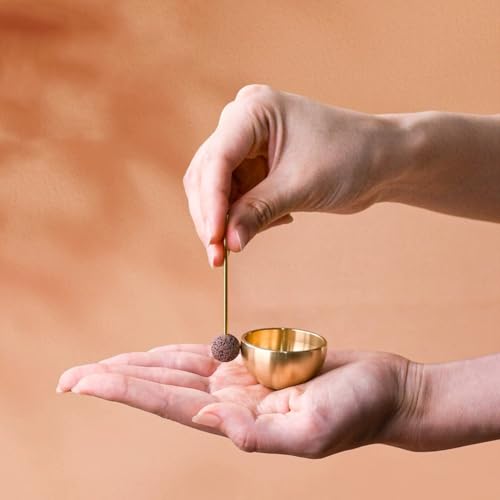 Mini Singing Bowl Set, Healing Instrument with Striker & Cushion, For Yoga, Meditation, Mindfulness, Stress Relief Tool and Unique Gifts