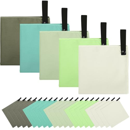 20 Pcs Workout Towels - Gym Sweat Handkerchiefs, Green Gradient - color: Green Gradient
