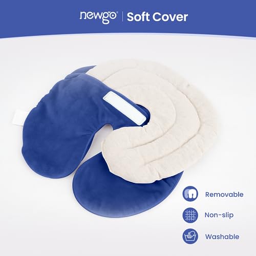 NEWGO Bundle of Sinus Face Mask and Cooling Eye Mask for Puffy Eyes