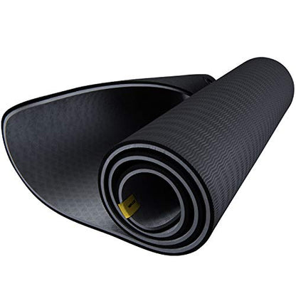ZIVA TPE Yoga Mat 5mm - color: Black
