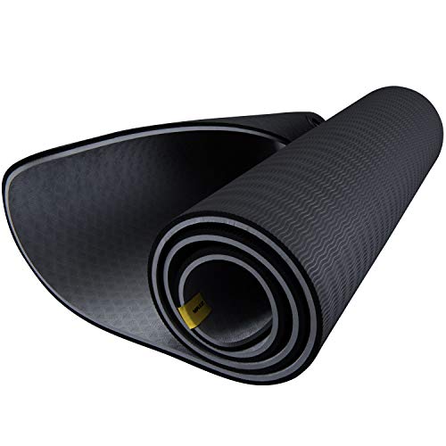 ZIVA TPE Yoga Mat 5mm - color: Black