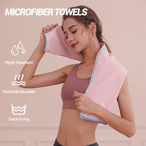 Pilates Yoga Mat Towel for Women,Workout Towels Quick Dry Towel for Gym