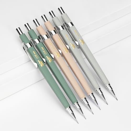 Mr. Pen- Mechanical Pencil Set with Lead and Eraser Refills, 6 Pack | 3 Sizes, 0.5mm, 0.7mm, 0.9mm, Sketching Pencils, Drafting Pencil, Drawing Mechanical Pencils