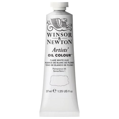Winsor & Newton Artists' Oil Color, 37ml (1.25 oz) Tube, Flake White Hue - color: Flake White Hue, style: 1.25-oz Tube