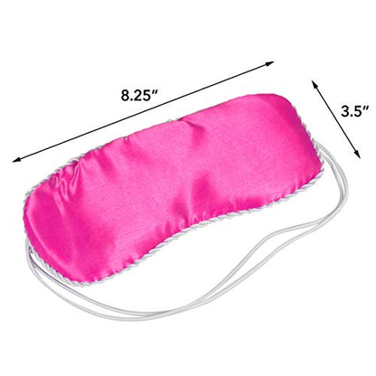 Bed Buddy Aromatherapy Eye Mask with Warm and Cold Therapy for Stress Relief - Microwave-Safe Eye Pillow & Sleep Mask, Pink, Lavender & Rose Scented - color: Lavender/Rose, size: 1 Count (Pack of 1)