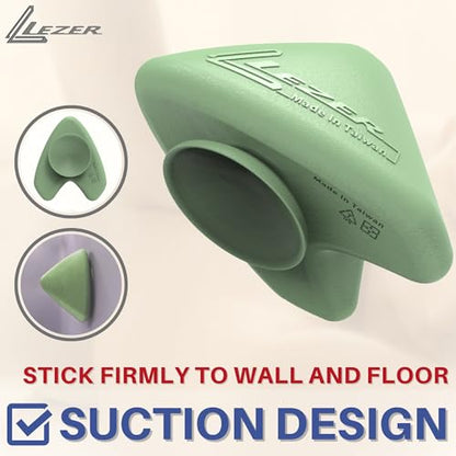 LEZER Large Trigger Massage Point, Manual Massage Ball, Hip Hook, Muscle Knot Release Tool, Deep Tissue Relief, Hip Flexor Iliacus Back Psoas Hand Foot Myofascial Physical Therapy, 3.5 inｘ3 in, Green - style: 06 - Large Trigger Green