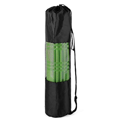 Yoga Mat Bag, Lightweight Mesh Net with Adjustable Strap for Comfortable Carrying for Yoga Mat, Snorkel Tube