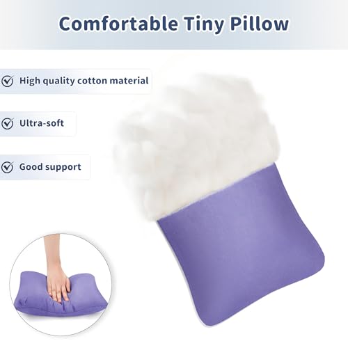 Pro Goleem Small Pillow, 11"x7"x2.5"(Lavender) - color: Lavender