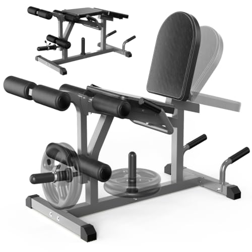Z ZHICHI 2-in-1 Leg Curl/Extension Machine,Home Use,Burn quads/Calves Fast | 5s Quick Function Switch,7.9sqft Flexible Space Use,3 sets Quads+calves=burn,50×50×1.4mm Sq tube,Holds 660LBS rock solid