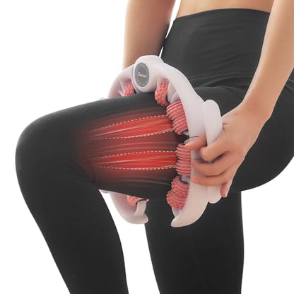 ONUEMP Cellulite Massager Roller Cellulite Remover Muscle Roller, Pink - color: Pink