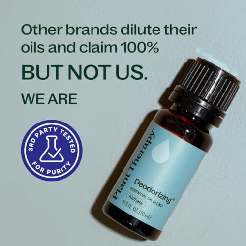 Plant Therapy Deodorizing Essential Oil Blend 10 mL Ideal for Cleaning | Pure Essential Oils, Undiluted, Ideal for Household Cleaning & Deodorizing - size: 0.33 Fl Oz (Pack of 1)