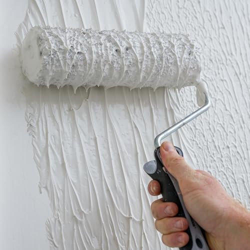 ROLLINGDOG 9" Drywall Compound Roller Cover | Heavy Duty Drywall Texture Roller,Putty Roller Brush,Spreading Wall Compound - color: 9"roller sleeve