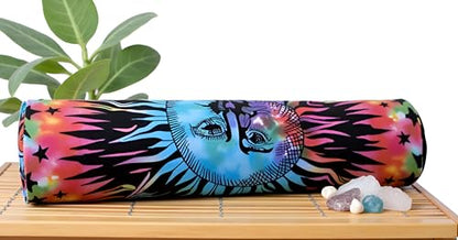 INDIAN CRAFT CASTLE ICC Yoga Mat Bag Carrier Full-Zip Exercise Yoga Mat Carry Bag for Women Men with Multi-Functional Storage Pockets and Adjustable Shoulder Strap 26X6 Inches - style: Multi Sun