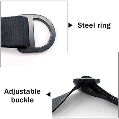 NewDoar Foot Ascender Loop for Climbing Tree Arborist - color: Black
