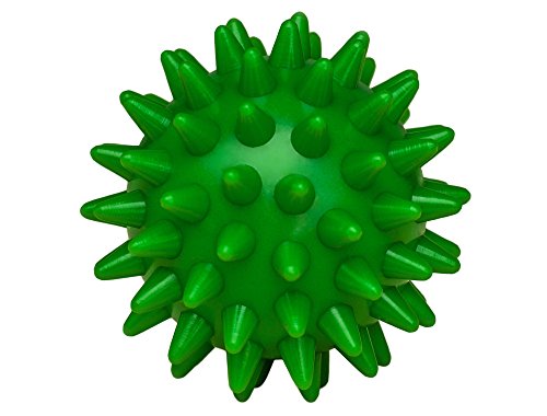 Sole Premium Foot Care Products Saj Ball - Mini Spiky Relaxing Massage, Deep Tissue Plantar Fasciitis Relief - Gift Box, Green - color: Green