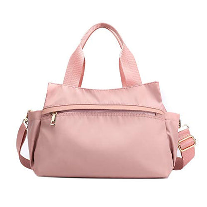 Women Tote Bag Multi-pocket Handbag for Work Daily Use | Water Repellent Shoulder Bag with Adjustable Strap