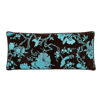 Handmade Luxe Serenity Eye Pillow - All-Natural Flaxseed - Unscented or Lavender Scented – Weighted Eye Mask for Yoga, Meditation, Hot & Cold Therapy - color: BIRDS IN PARADISE, style: UNSCENTED
