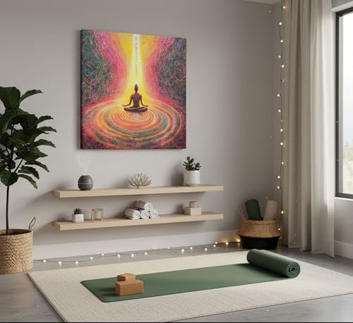 Kyczmys Chakra Chart Canvas Wall Art
