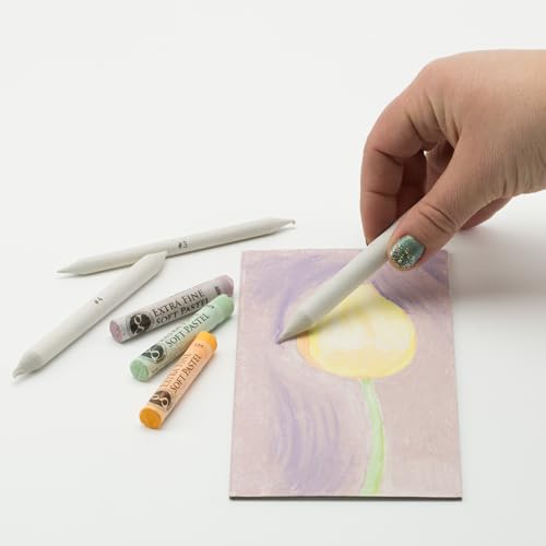 Creative Mark Blending Stumps - Perfect Art Set for Charcoal, Pencils, Pastels - Ideal for Artists and Designers - Solid Double 10 Sets of 6-60 Total - size: Set of 6 - 10 Pack