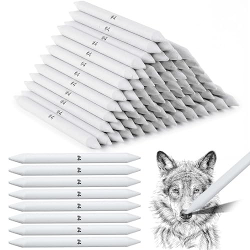 Fulmoon 84 Pcs Blending Stumps Set, Paper Art Blenders for Drawing Sketch Shading Pencil Oil Pastel Blender Tools Drawing Supplies for Charcoal Graphite Pastel Ideal for Artists Students and Beginners - style: Blending Stump
