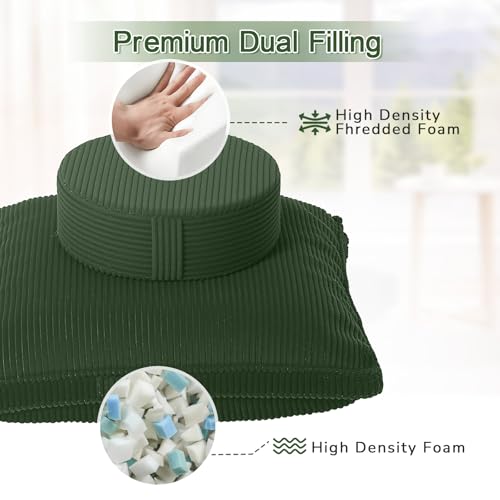 Meditation Cushion, 32x32inch Meditation Floor Pillow for Adults - color: Green