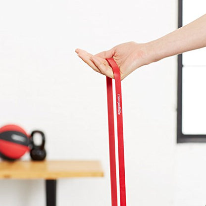 Amazon Basics Resistance Pull-Up Bands for Exercise, Workout, Stretching and Muscle Training - size: 1/2 inches (10-35 lbs), style: 1/2" (10-35 lbs)