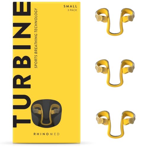 Rhinomed Turbine Sport Nasal Dilators, 38% More Air, Small - 3 Pack - style: 3 Pack Small