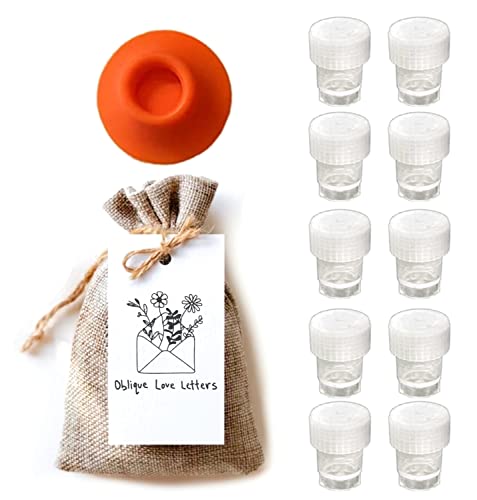 Ink Well for Dip Pen with Lid for Fountain Pen Calligraphy Ink Holder for Glass Dip Pen