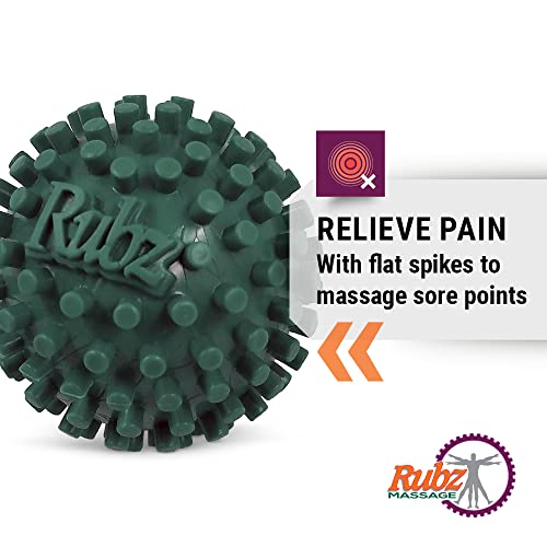 Due North Foot Rubz Combo Pack Original Foot Rubz Massage Tool 0.5 lb, Multi Colored, 1 Count - style: Hand & Foot Ball/Full Body Tool Combo