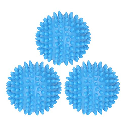 ViaGasaFamido 3Pcs Hard Massage Balls Spiked Massager Roller Orb Plastic Muscle Massage Balls for Trigger Point Movements in Neck Back Shoulders Waist Foot Exercise Yoga
