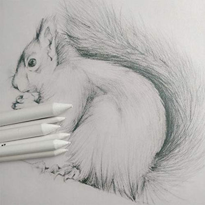 6 PCS Blending Stumps and Tortillions, Sketch Drawing Tools | Paper Art Blenders for Student Sketch Drawing