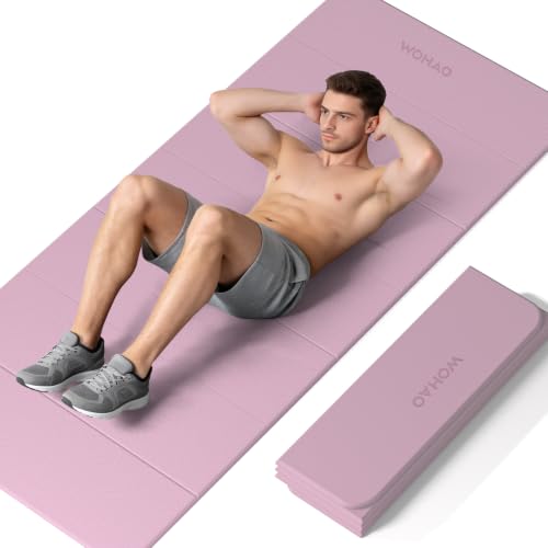 7-Fold Yoga Mat 74"x31" - color: Taro Purple