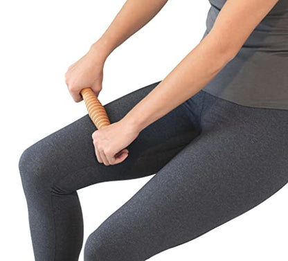Body Back Wooden Foot Roller - Wood Therapy Massage Tool For Plain Relief | Wooden Cellulite Massage Tool, Full Body Massage Roller, Foot Massager For Plantar Fasciitis, Stress Relief, Relaxation 2Pack - style: 2-Pack