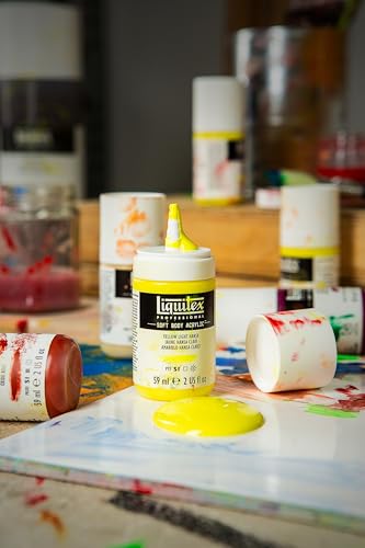 Liquitex Soft Body Acrylic Paint, 6 x 59ml (2-oz), Mixing Set | Low Viscosity, Highly Pigmented, Satin Finish, Retains Subtle Brush Strokes, Great Surface Coverage, Highly Versatile - style: Mixing Set 6 x 59ml (2-oz)