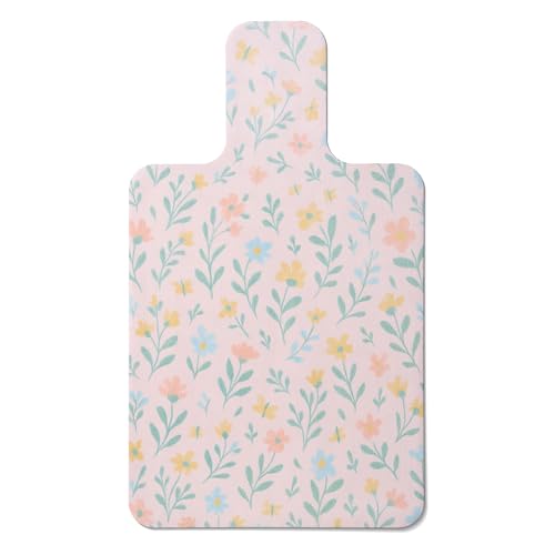 Pilates Reformer Mat-Fits Aeropilates, Allegro, Balanced Body, Merrithew Machines – Clean and Non Slip - color: Blush Pink Floral