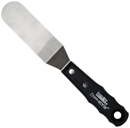 Liquitex Professional Freestyle Large Painting Knife, No. 3 | Rustproof Stainless Steel Knife Blade, Non-Slip Ergonomic Handle for Grip, Riveted Handle for Durability - size: Large, style: No. 3