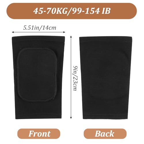 COMNICO 4 Pairs Volleyball Knee Pads for Dancers Protective Knee Brace
