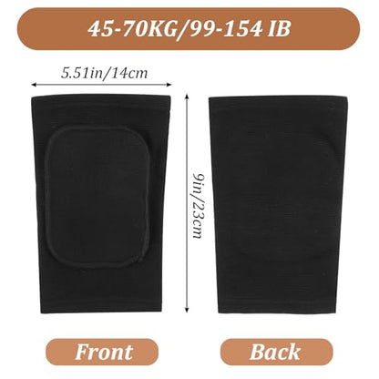 COMNICO 4 Pairs Volleyball Knee Pads for Dancers Protective Knee Brace