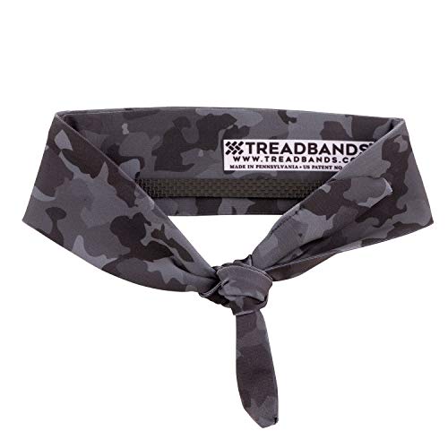 TreadBands All Terrain Tieback Non Slip Headband - Designs. Guaranteed to Stay in Place, Keeps Sweat Out of Your Eyes, Patented Grip Technology. - color: Designs - Birch