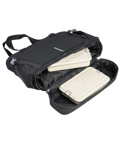 STANLEY Vitalize Tote| Gym, Work & Travel Bag with Laptop Sleeve | Expandable Bottom Compartment | Tumbler & Water Bottle Pockets | Durable Recycled Fabric | Black - color: Black, size: Tote